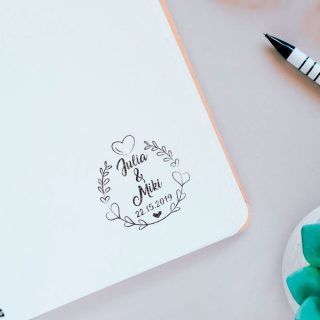 Sello de Boda Personalizado