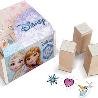 Sello de caucho Frozen