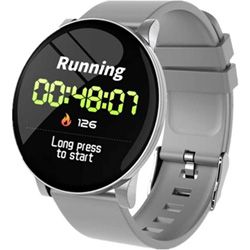 Reloj Smartwatch con correa de caucho. Ritmo cardíaco. Deporte. Resistente al agua. Mujer Hombre Niño Presión Arterial
