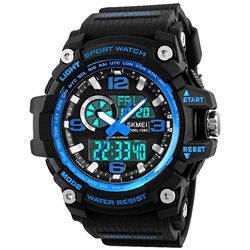 Reloj militar con correa de caucho