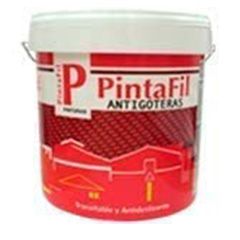 Pintura antigoteras. Impermeabilizante. Color ROJO. 4 litros