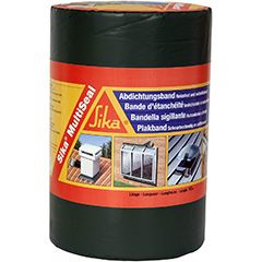 Banda autoadhesiva impermeabilizante SIKA MULTISEAL. 30cmx12ml. Color GRIS.